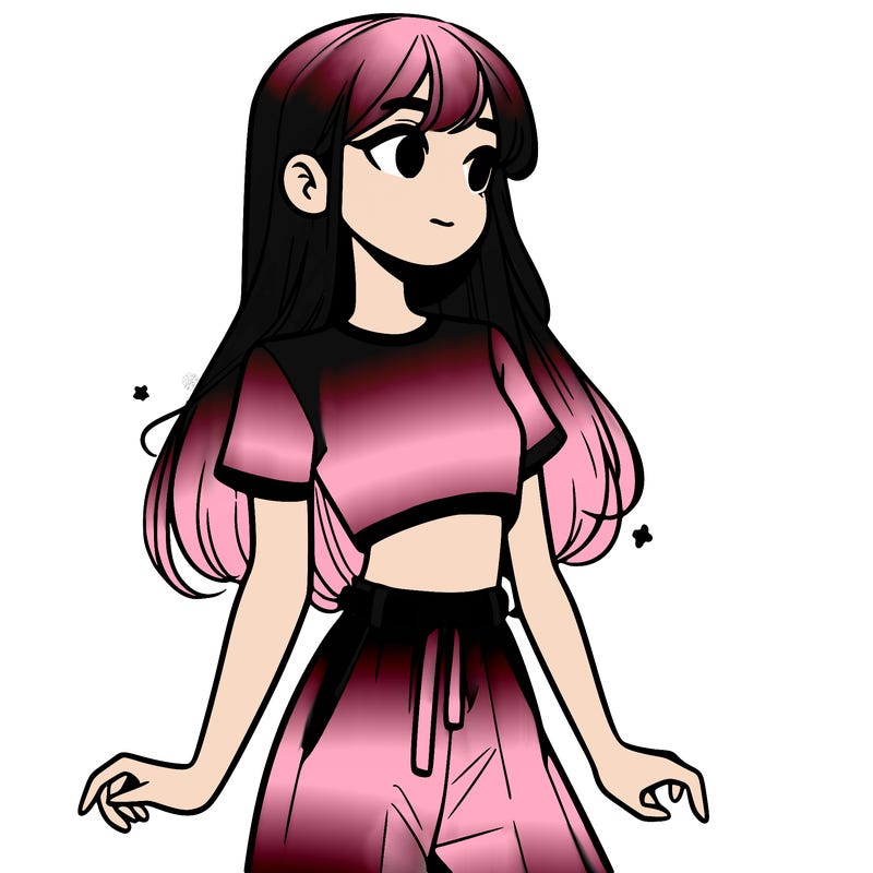 girl in a cute crop top