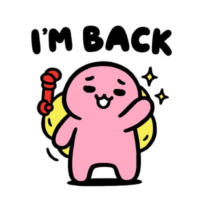 i'm back