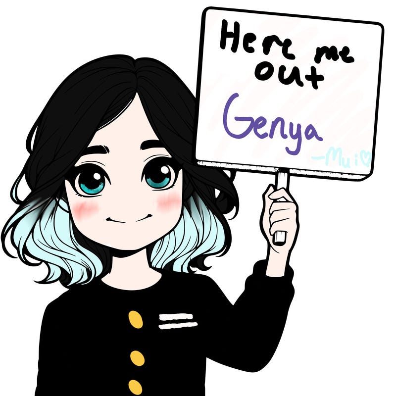 realistic girl holding up a sign