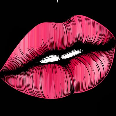 realistic lips