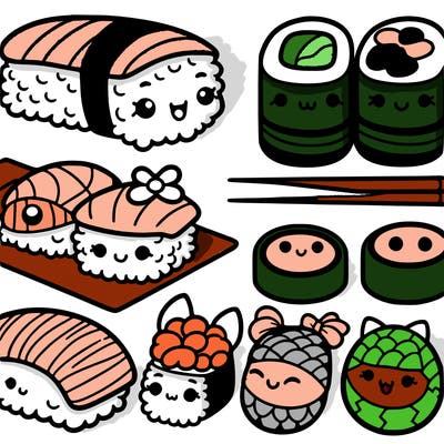 cute sushi