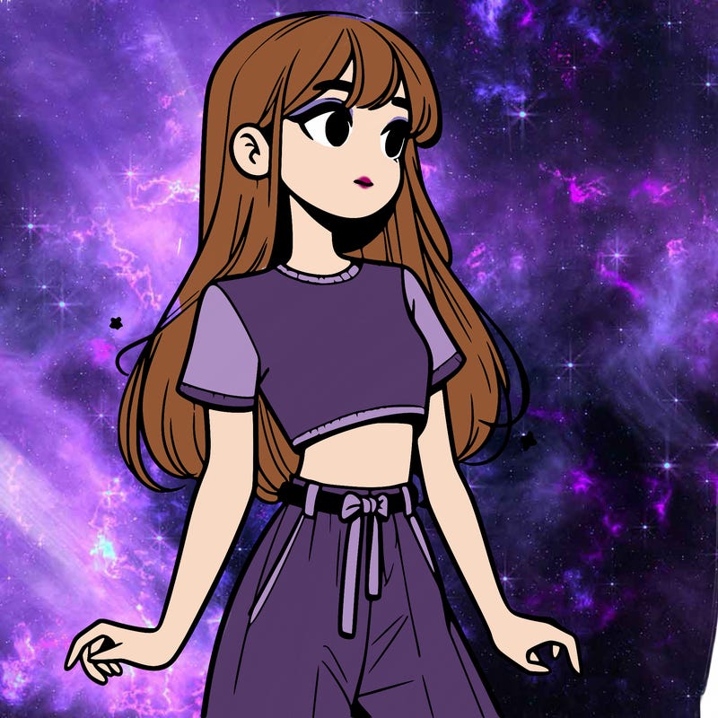 girl in a cute crop top