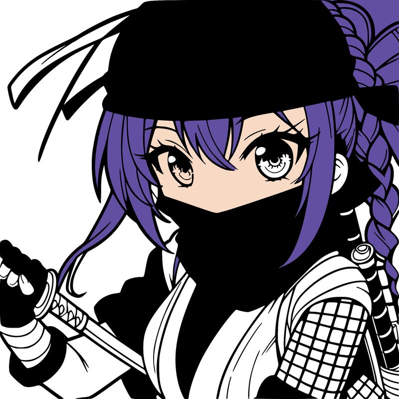 manga girl ninja