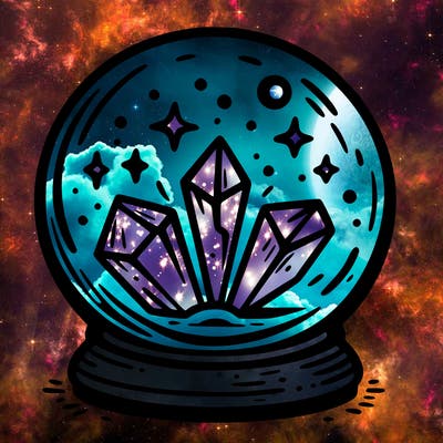 psychic crystal ball