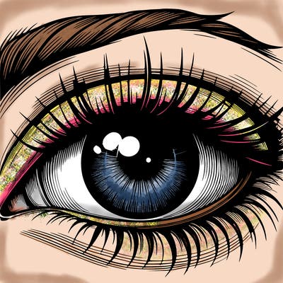 realistic eye