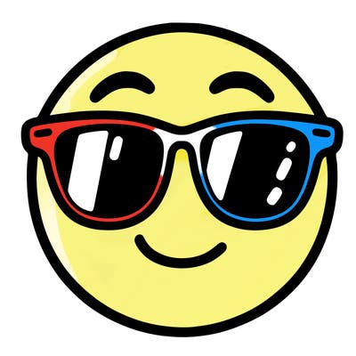 emoji with sunglasses
