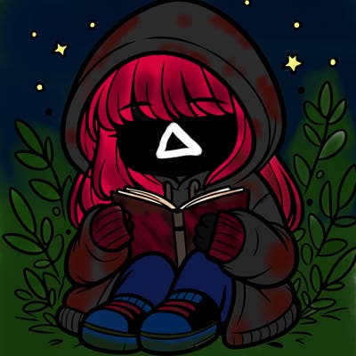 girl in oversized hoodie reading a book