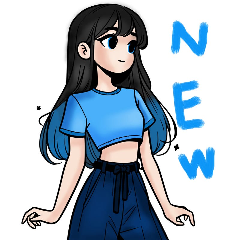 girl in a cute crop top