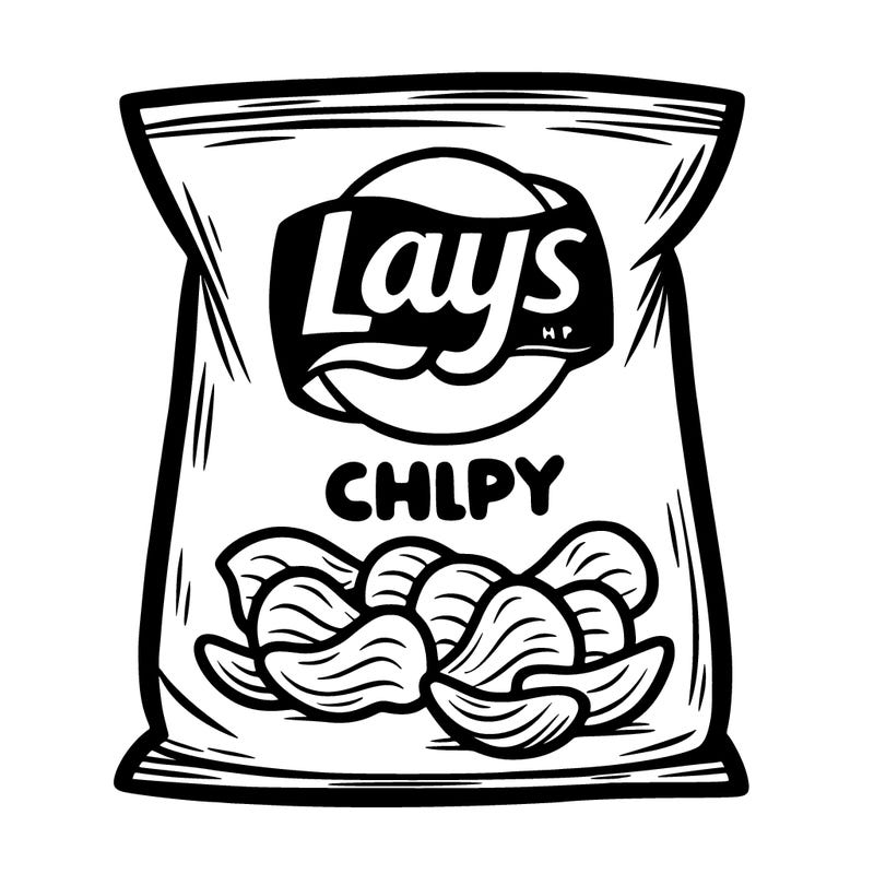 bag of lays chips only