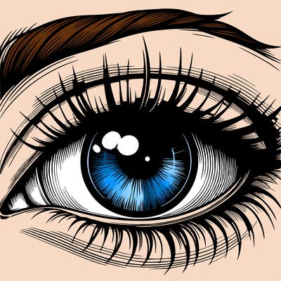 realistic eye