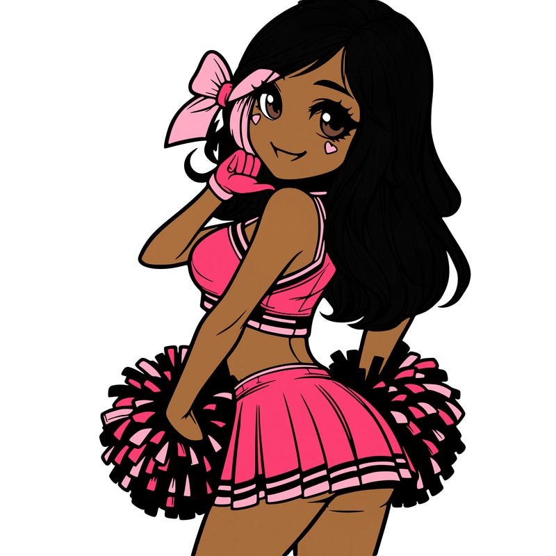 realistic cheerleader