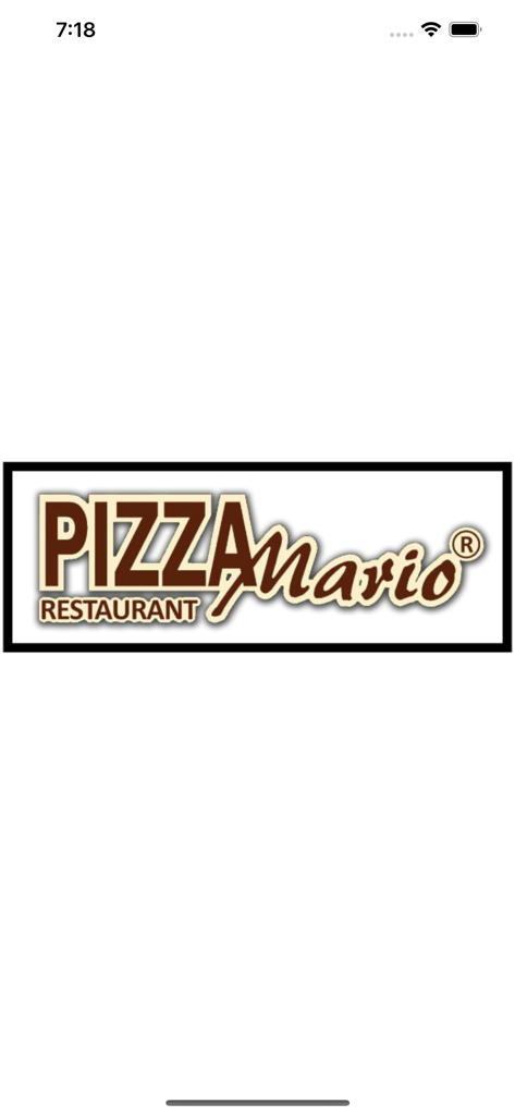 Pizza Mario 레스토랑 로고