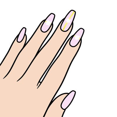 nails to design with nothing on them