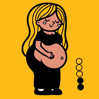 pregnant girl