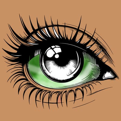 realistic eye