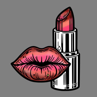 lips and lipstick