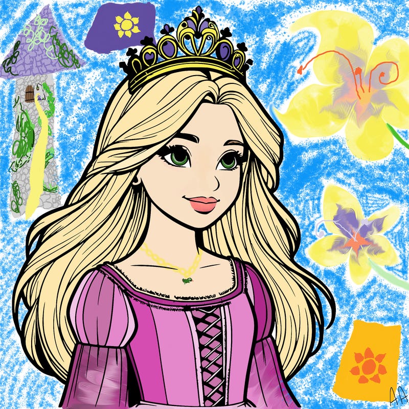 a realistic medieval princess with a tiara