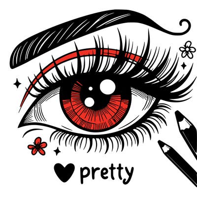 pretty eye
