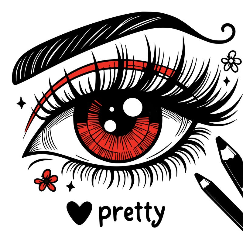 pretty eye