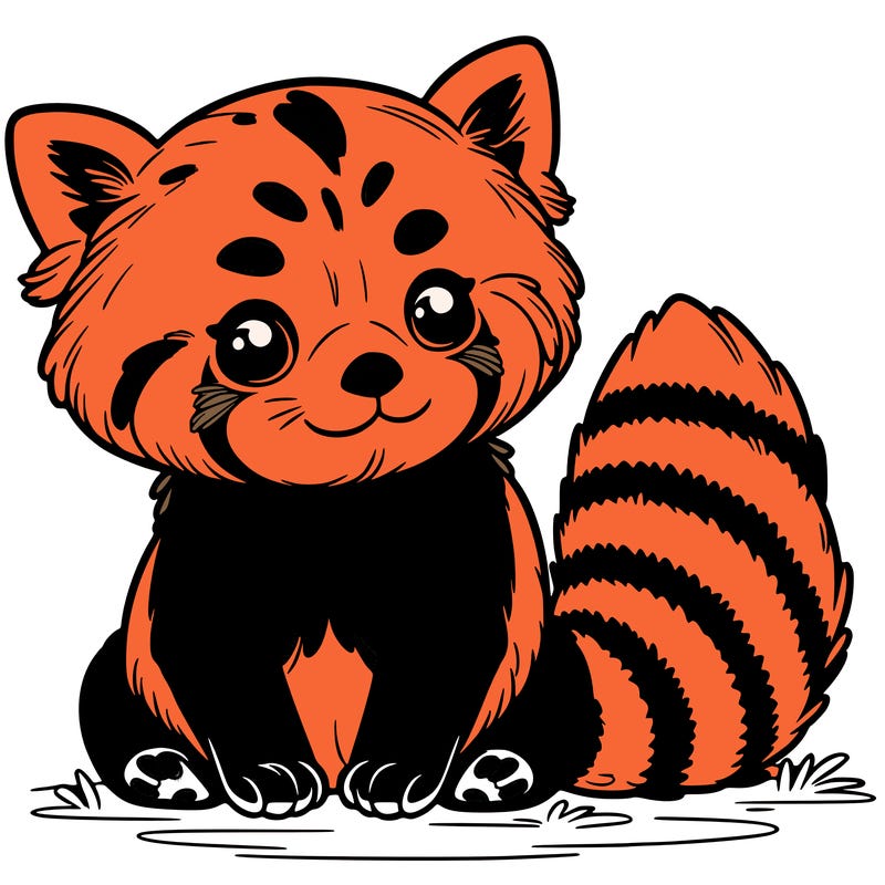 red panda