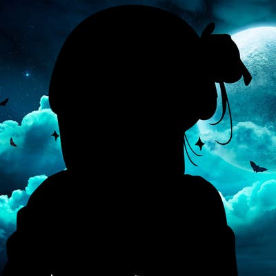 manga character drinking boba