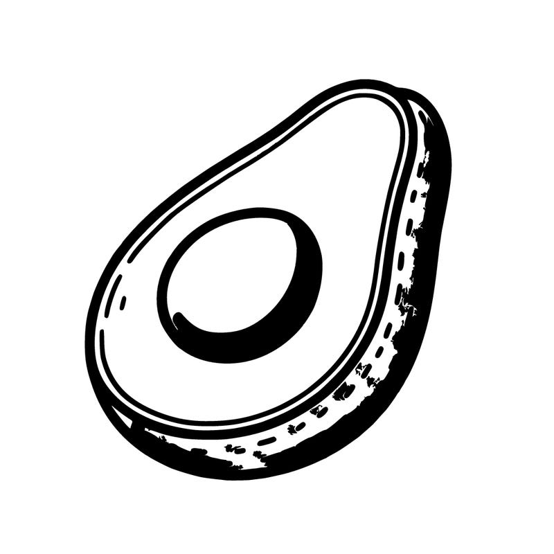 pastel green avocado