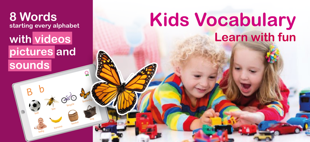 ABC Alphabet Vocabulary Kids - Books App | MWM