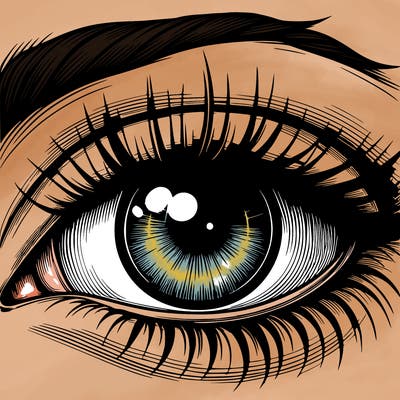 realistic eye