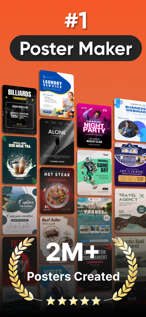 Poster Maker · Flyer Creator | Professional DIY Design in Minutes