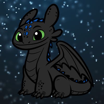 toothless the dragon