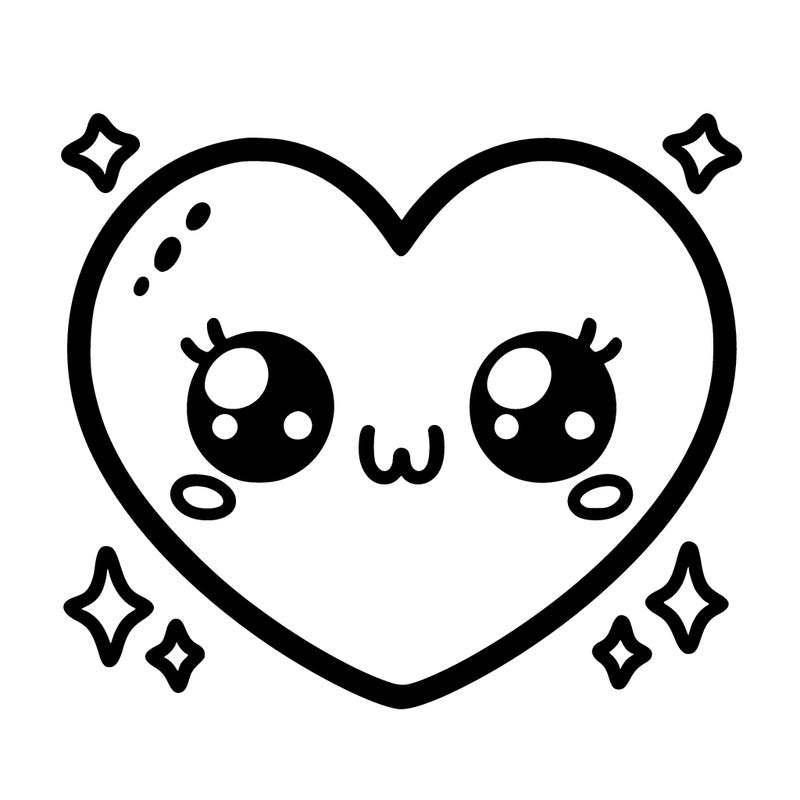cute love heart