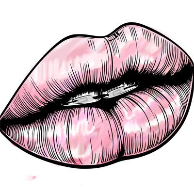realistic lips