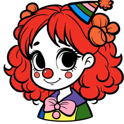 clown girl