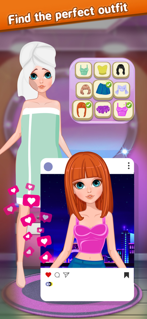 Fashion Girls Dress Up Beauty - Games App | MWM