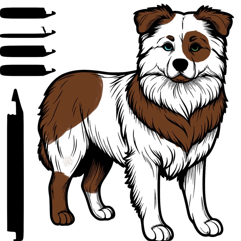 realistic dog