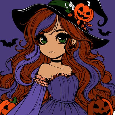 realistic girl halloween