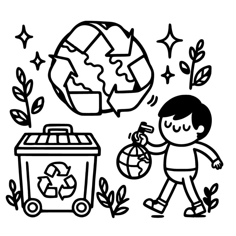 recycling saves the planet