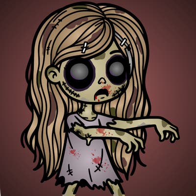 zombie girl