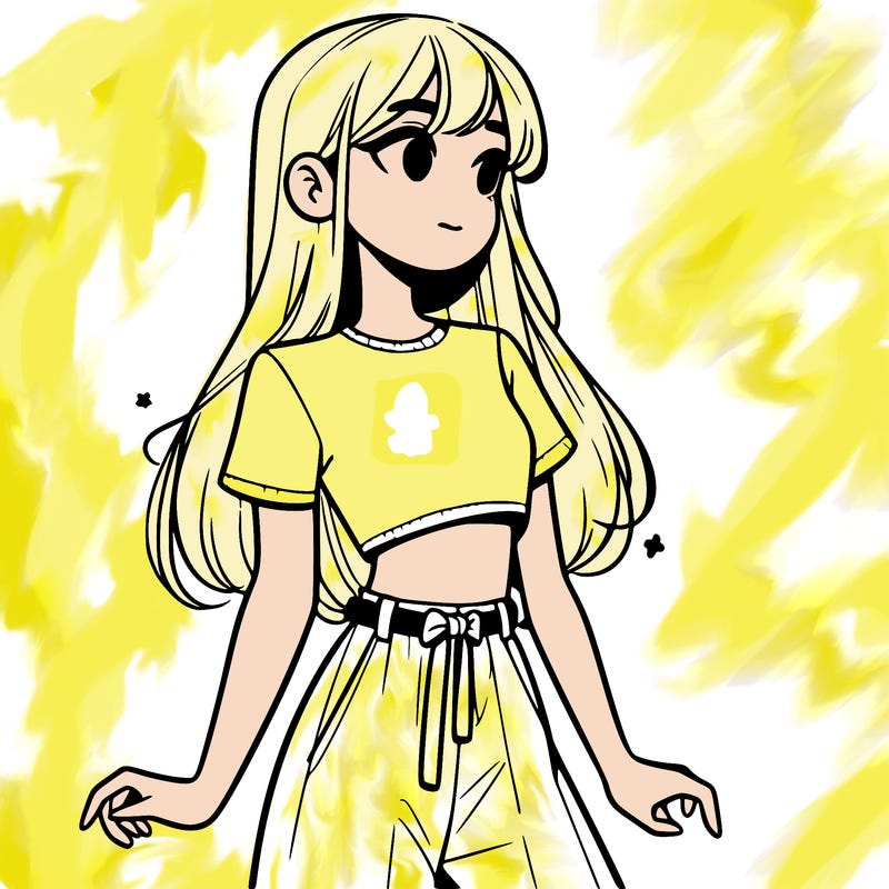 girl in a cute crop top