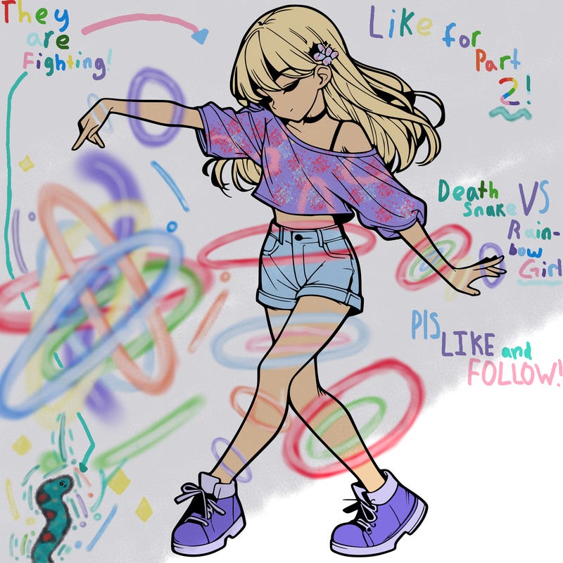 realistic girl danceing