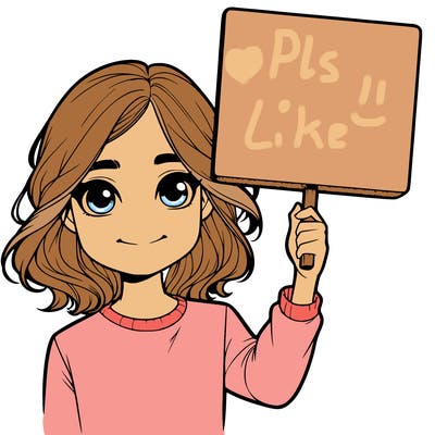 realistic girl holding up a sign