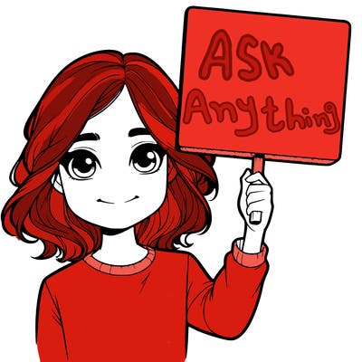 realistic girl holding up a sign