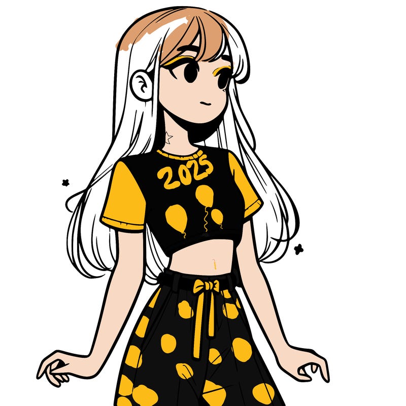 girl in a cute crop top