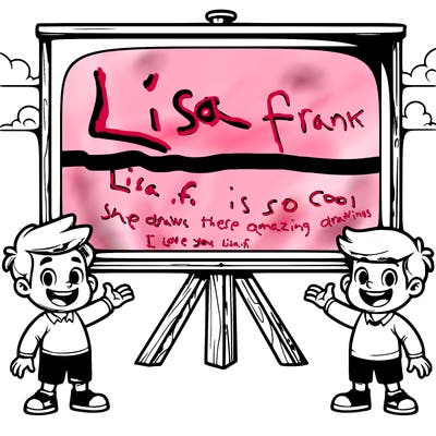 a giant board that cover your whole screen that is blank with nobody in front of it