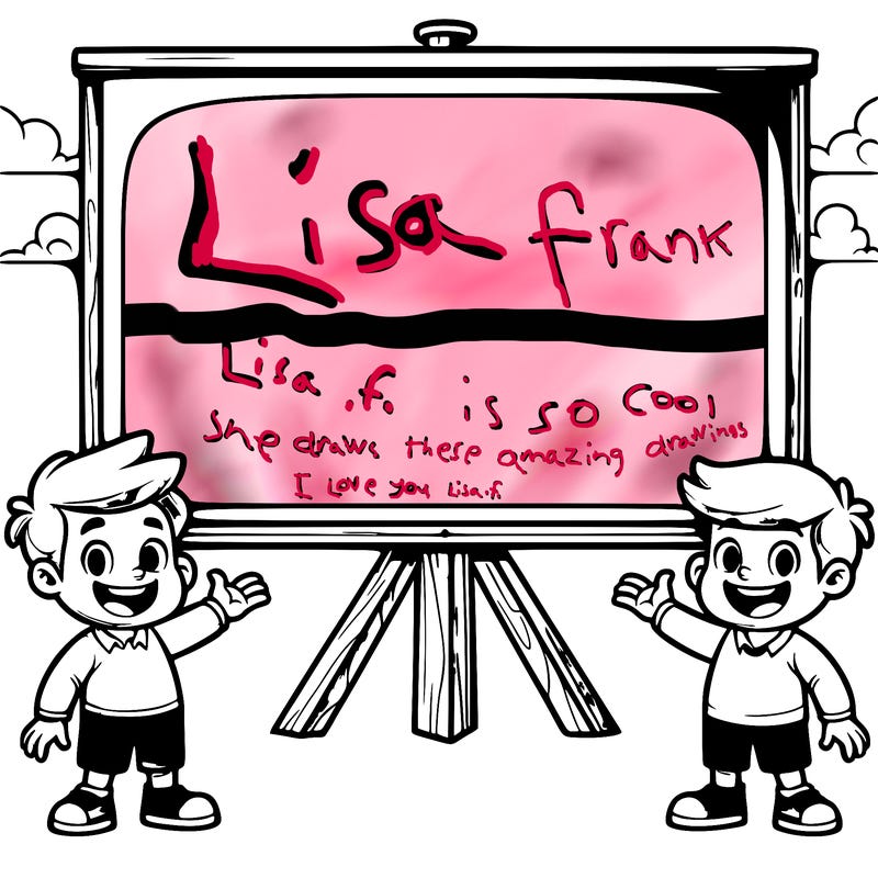 a giant board that cover your whole screen that is blank with nobody in front of it