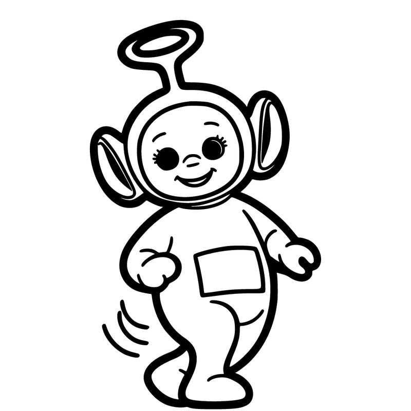 lala from tellytubbies