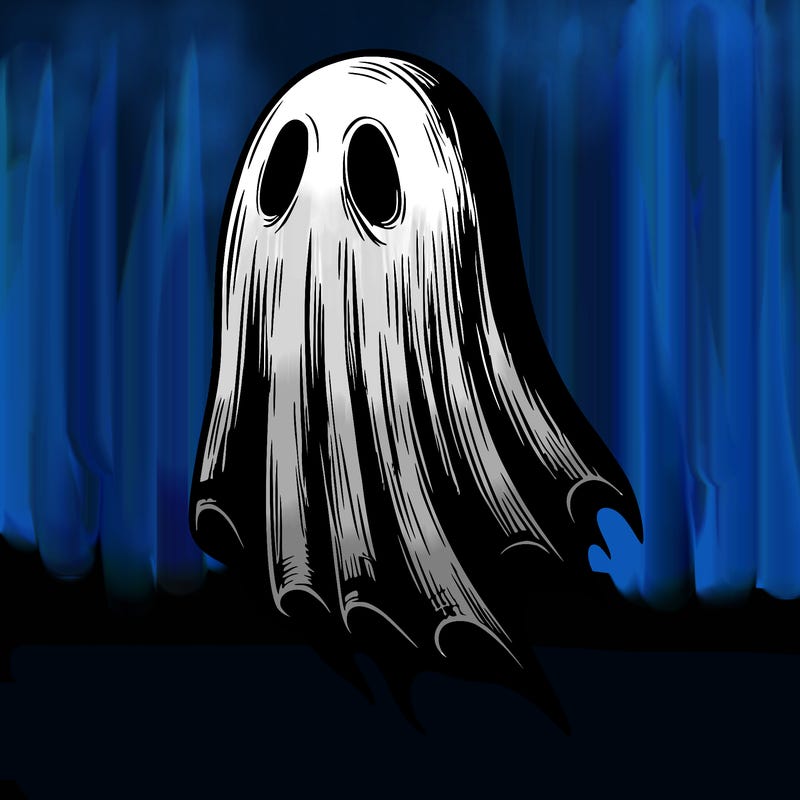 realistic creepy ghost