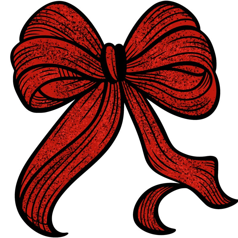 one long ballerina bow