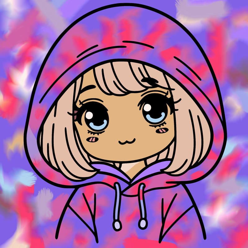 girl with hoodie