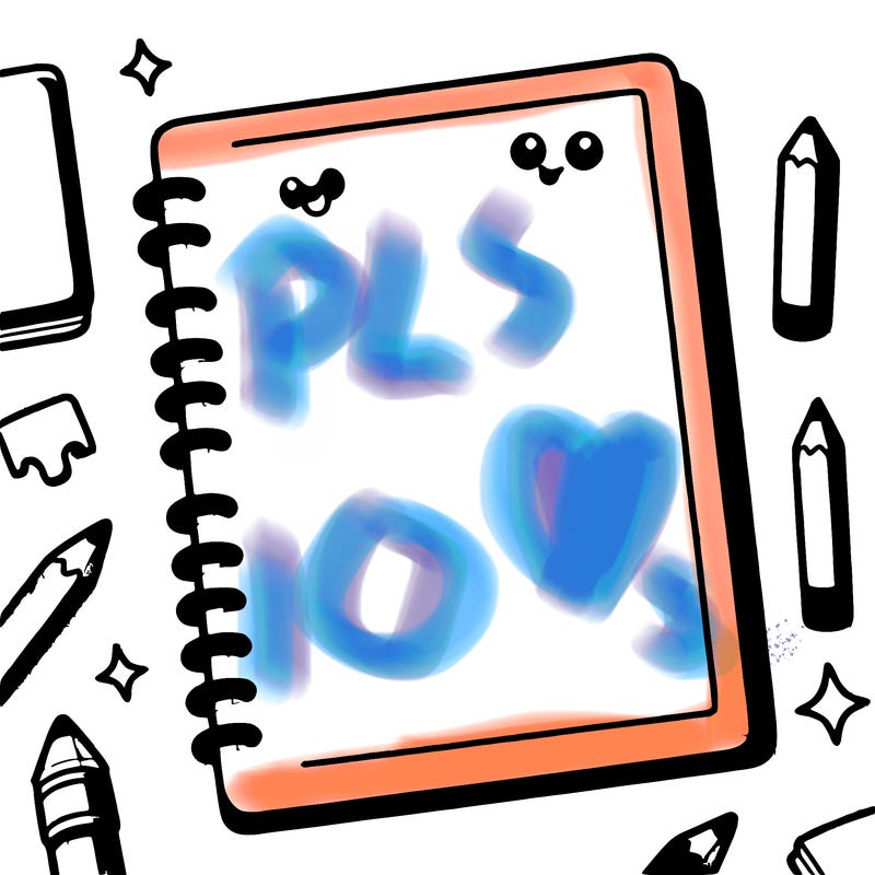 blank notebook lines